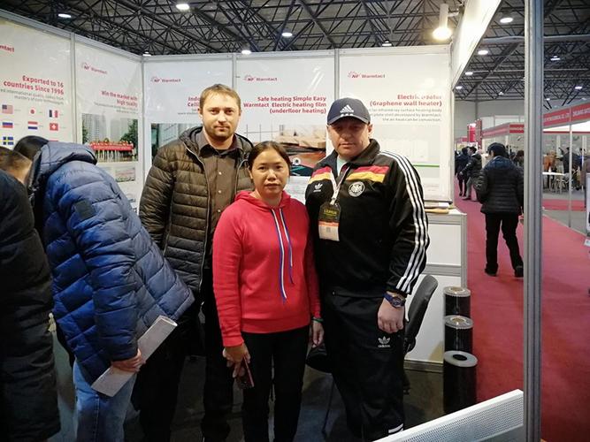 暖丰电热携众供暖产品亮相2019年第六届中国哈萨克斯坦贸易博览会